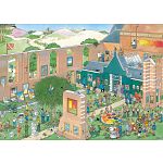 Jan van Haasteren Comic Puzzle - The Art Market (1000 Pieces)