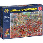 Jan van Haasteren Comic Puzzle - La Tomatina