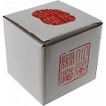 Mirror Square-2 Cube - Black Body with Silver Label
