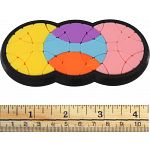 Pocket Quatrium Plus Puzzle (3-Circle, 3D Printing Mod)