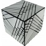 Ghost Cube 7x7x7 - Black Body with Silver Label (Lee Mod)
