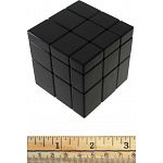 Horror Bandaged Mirror 3x3x3 DIY Cube - Black Body