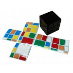 Horror Bandaged Mirror 3x3x3 DIY Cube - Black Body