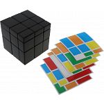 Horror Bandaged Mirror 3x3x3 DIY Cube - Black Body