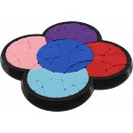 Pocket Tetrakium Puzzle (4 real + 1 virtual Circle, 3D Printed)