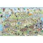 Jan van Haasteren Comic Puzzle - Highland Games (1000 Pieces)