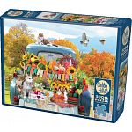 Country Truck In Autumn - Large Piece