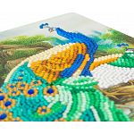 D.I.Y Crystal Art Notebook Kit - Peacock Waterfall