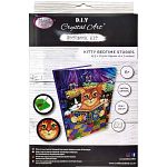 D.I.Y Crystal Art Notebook Kit - Kitty Bedtime Stories