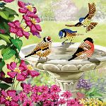 D.I.Y Crystal Art Card Kit - Birds