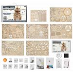 ROKR Wooden Mechanical Gears Model - Orrery