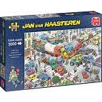 Jan van Haasteren Comic Puzzle - Traffic Chaos (3000 Pieces)