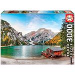 Braies Lake at Autumn