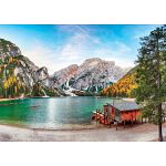 Braies Lake at Autumn