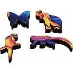 Intergalaxy Butterfly - Shaped Wooden Jigsaw Puzzle