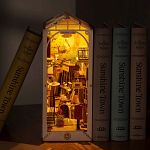 Rolife DIY Book Nook Shelf Insert (Bookend) - Sunshine Town