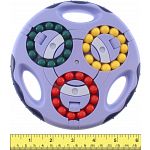 Double Side Round-Shaped Rotating 6-Color Beads Puzzle