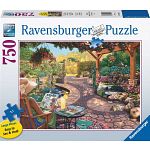 Cozy Backyard Bliss - Large Piece Format