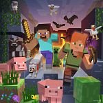 Minecraft Biomes - 3 x 49 Piece Puzzles
