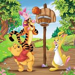 Winnie The Pooh: Sports Day - 3 x 49 Piece Puzzles