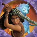 Disney Raya: Raya the brave - 3 x 49 Piece Puzzles