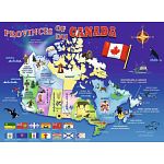 Map of Canada - 100 XXL Pieces