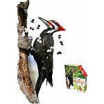 I AM Woodpecker - Shaped Jigsaw Puzzle