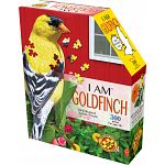 I AM Goldfinch - Shaped Jigsaw Puzzle