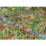 Jan van Haasteren Comic Puzzle - The Vegetable Garden