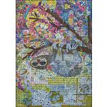 Quilt Art: Sewn Sloth
