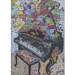Quilt Art: Sewn Piano