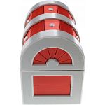 Treasure Chest Puzzle Box - Silver Design