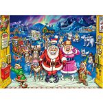 Wasgij Christmas #17 - Elf Inspection -2 x 1000 pc puzzles