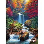Mystic Falls In Autumn