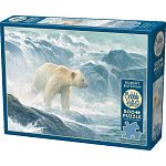 Salmon Watch - Spirit Bear - Large Piece