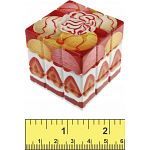 Yummy Strawberry Sundae Ice-cream 3x3x3 Cube(Dessert Collection)