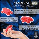 3D Crystal Puzzle - Peanuts: Snoopy Campfire