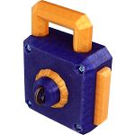 Dial It In Lock - Purple and Gold