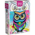 Pop-Art Owl - Square Jigsaw