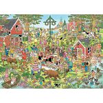 Jan van Haasteren Comic Puzzle - Midsummer Festival