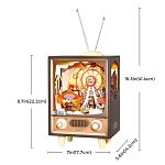 Rolife DIY Wooden Music Box - Sunset Carnival