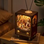 Rolife DIY Wooden Music Box - Sunset Carnival