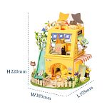 Rolife DIY Miniature House: Cat House