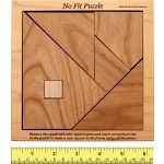 No Fit - Premium Wood Packing Puzzle