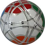 Traiphum Megaminx Ball - (6-Color) Metallized Silver