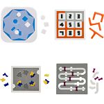 Group Special - set of 4 NEW Yuu Asaka Original Version Puzzles