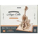 ROKR DIY Wooden Mechanical Music Box - Magic Cello