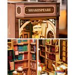 Rolife DIY Book Nook Shelf Insert (Bookend) - Bookstore