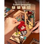 Rolife DIY Book Nook Shelf Insert (Bookend) - Bookstore