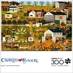 Charles Wysocki: Bread and Butter Farms - Large Piece Jigsaw